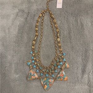 NWT Kendra Scott Emily Statement Necklace